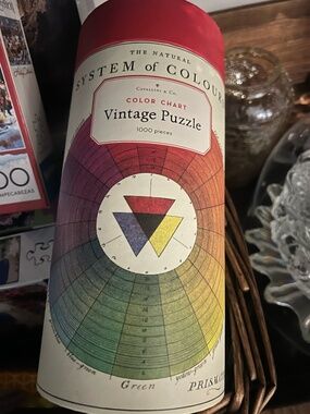 Cavallini & Co. Vintage Inspired 1000 Piece Puzzle - Color Chart